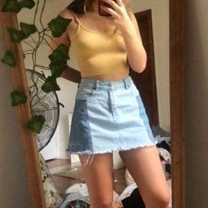 Pacsun Two-toned Jean Shirt